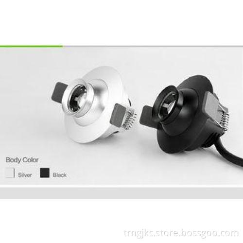 3W 4000K Embedded LED Focus Spotlight Non Glare Ra 90 Stain